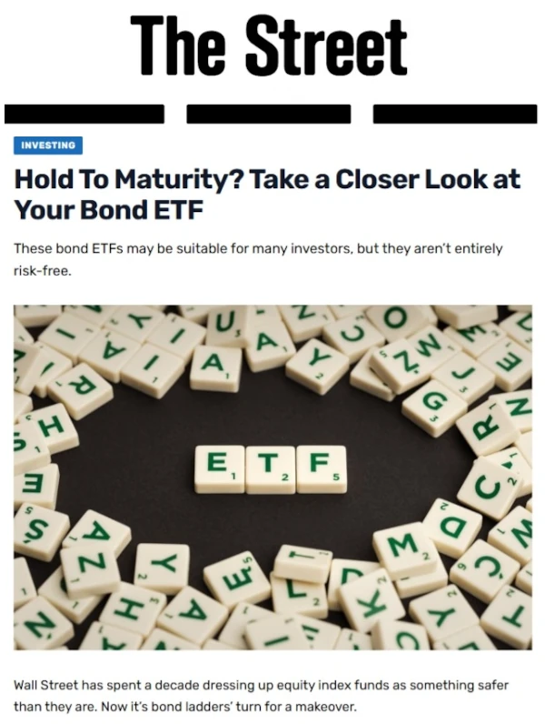 Cedar Point quoted by The Street Pro on holding bonds to maturity