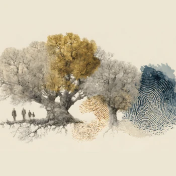 A family tree representing financial legacy