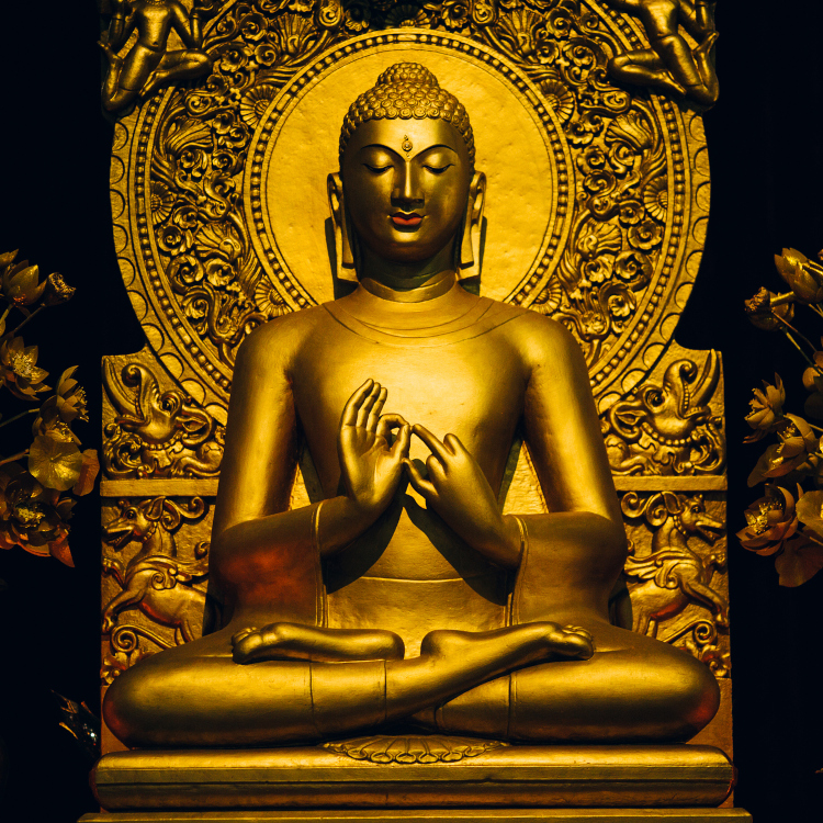 A state of Budda representing financial peace
