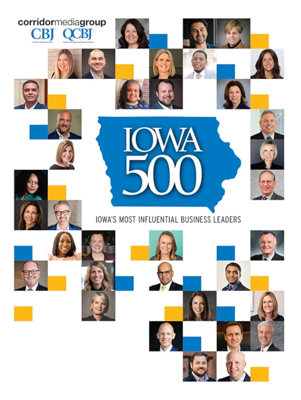 Cover of the CBJ's Iowa 500 publication for 2026