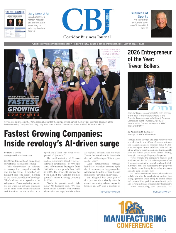 Cedar Point Capital Partners featured on CBJ's annual Fastest Growing Companies list