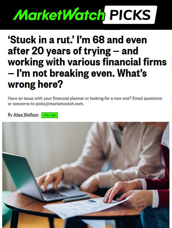Trent Von Ahsen interviewed by MarketWatch for insights on portfolio structure